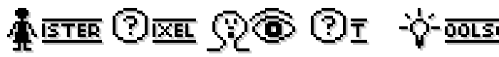 Mister Pixel 16 pt - ToolsOne font